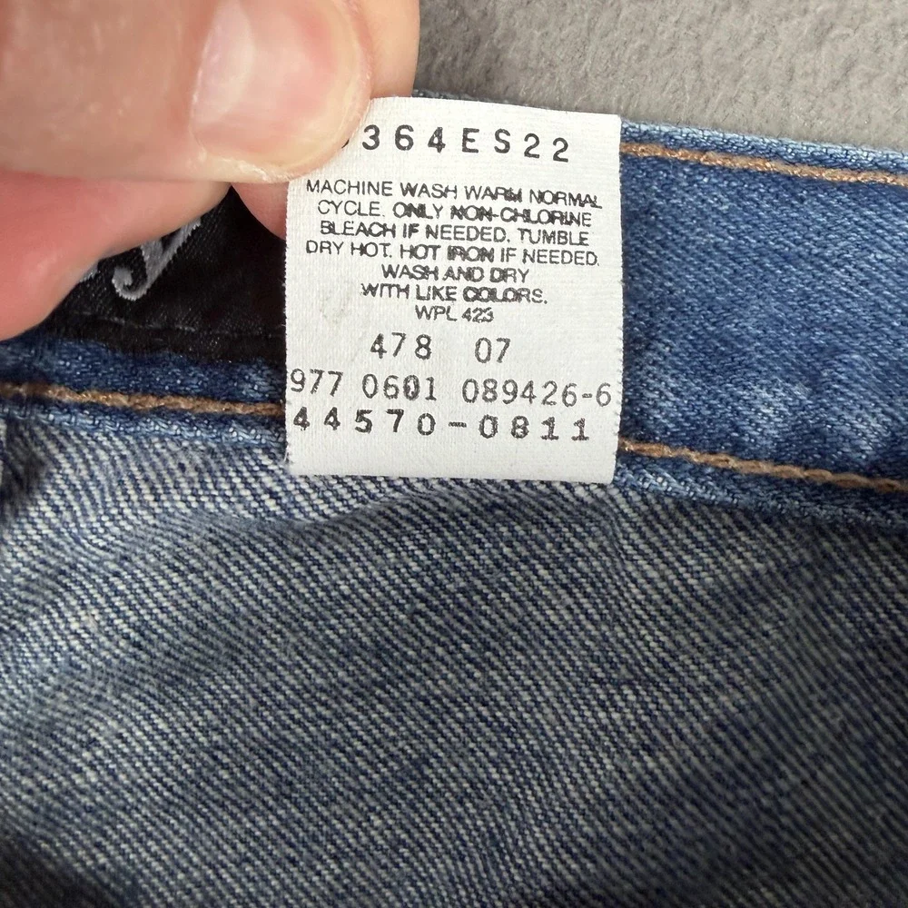 Vintage Levis Silvertab Baggy Jeans Mens 38x24 Blue‎ Denim Loose Fit Grunge 90s